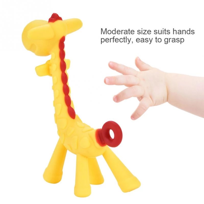 Teether Giraffe - Mainan Gigitan Bayi Bentuk Jerapah