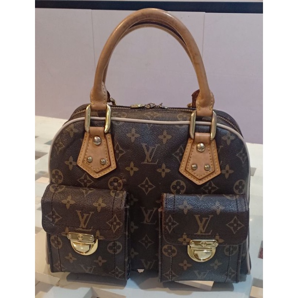 LV MONOGRAM MANHATTAN PM BAG (NOSER) PRELOVED P29 L10 T24