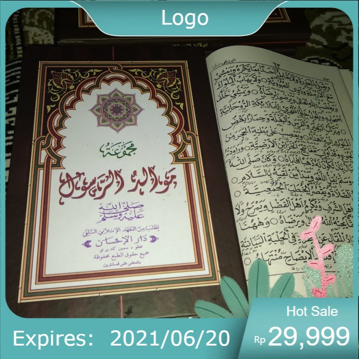 Kitab Maulid Diba Barzanji /Barjanji  Makna Pesantren Qosidah Burdah