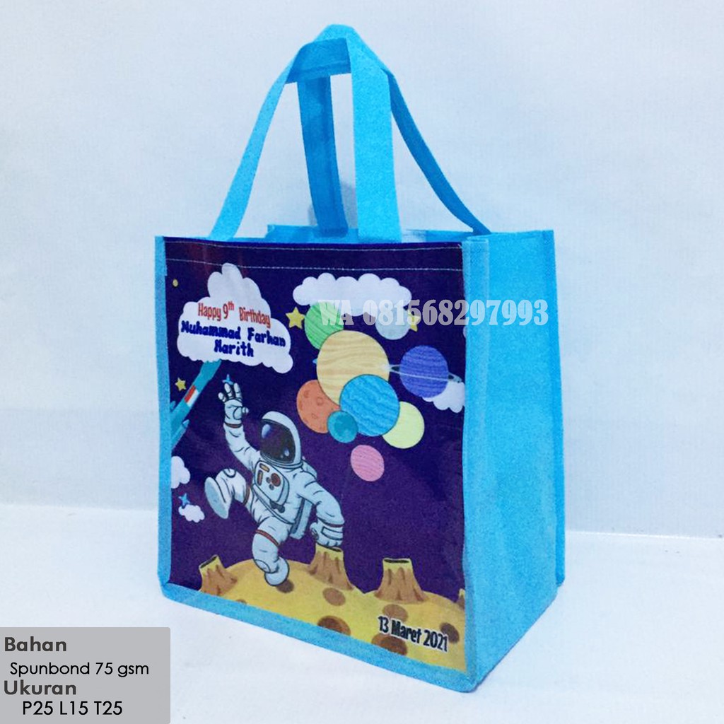 

GOODIEBAG ULTAH CUSTOM/ TAS ULTAH/ GOODIEBAG MURAH KARAKTER ASTRONOT