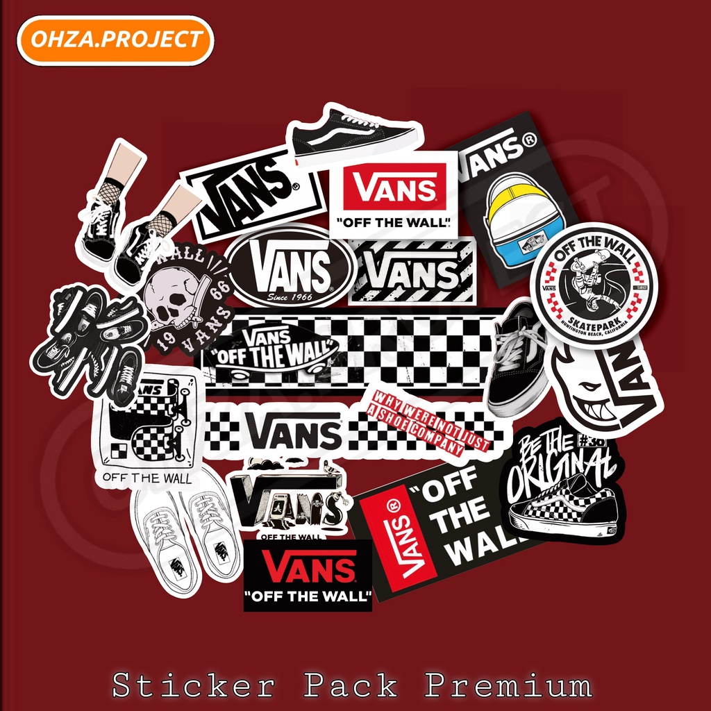 

STICKER AESTHETIC CASE HANDPHONE LAPTOP TUMBLR OFF THE WALL SERIES STIKER WATERPROOFT DECAL MOTOR HE