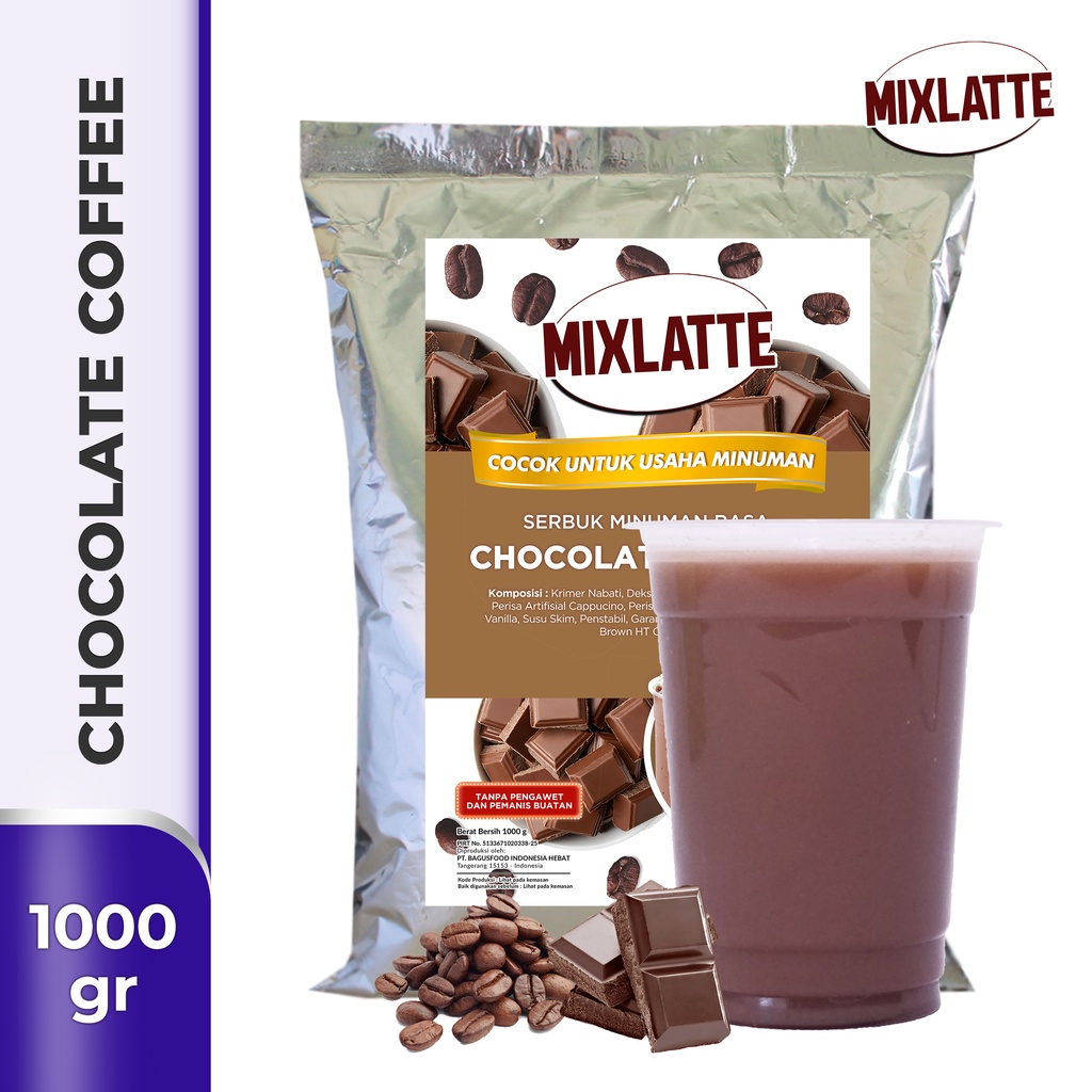 

Powder Drink Bubuk Minuman Rasa CHOCOLATE COFFEE MIXLATTE 1Kg