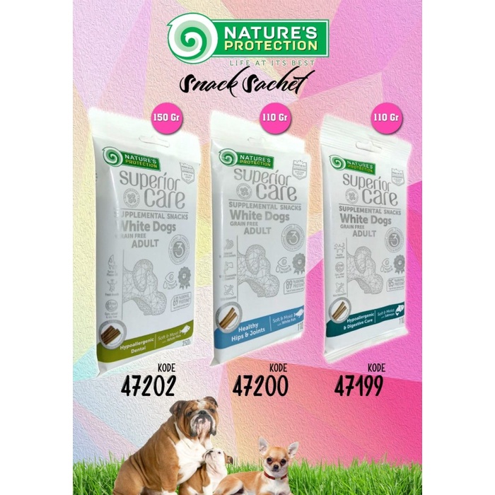 Natures Protection Supplemental Snacks For Adult Dog Snack Anjing