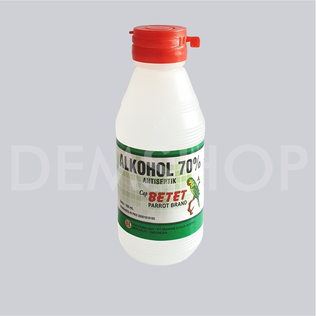 ALKOHOL 70% MERK CAP BETET 100ml