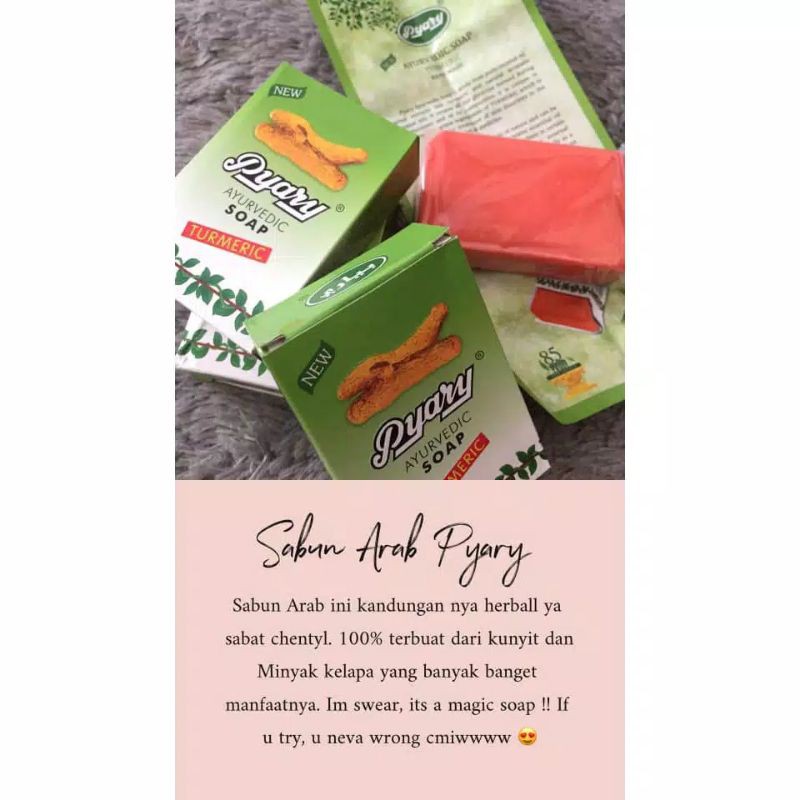 PROMO PYARY SABUN ARAB ORI SAFFRON NALPAMARA BPOM TURMERIC SOAP ORIGINAL READY BANYAK PEKANBARU RIAU