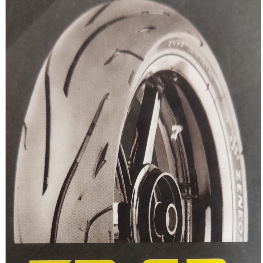 ZENEOS ZN62 Ban Motor 100 80 14 & 120 70 14 Ban Depan Belakang PCX