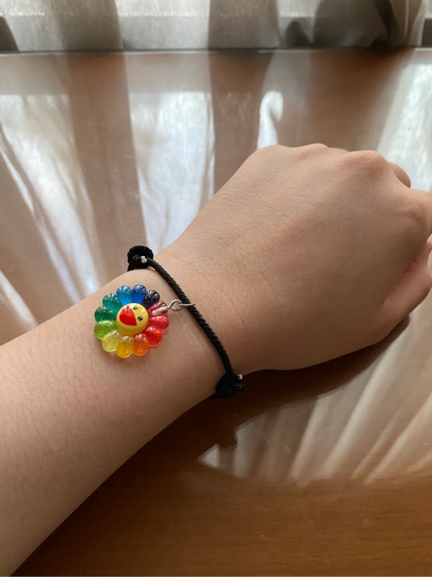 [CUSTOM] Gelang tali sunflower / sunflower bracelet / sunflower necklace / kalung tali sunflower