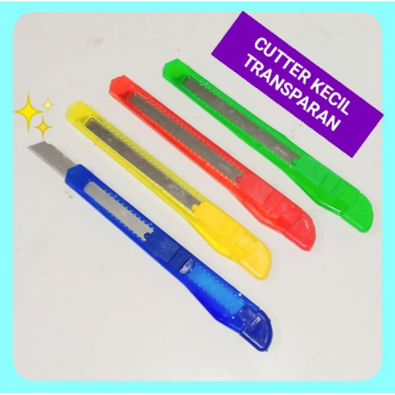 

Cutter Kecil Transparant