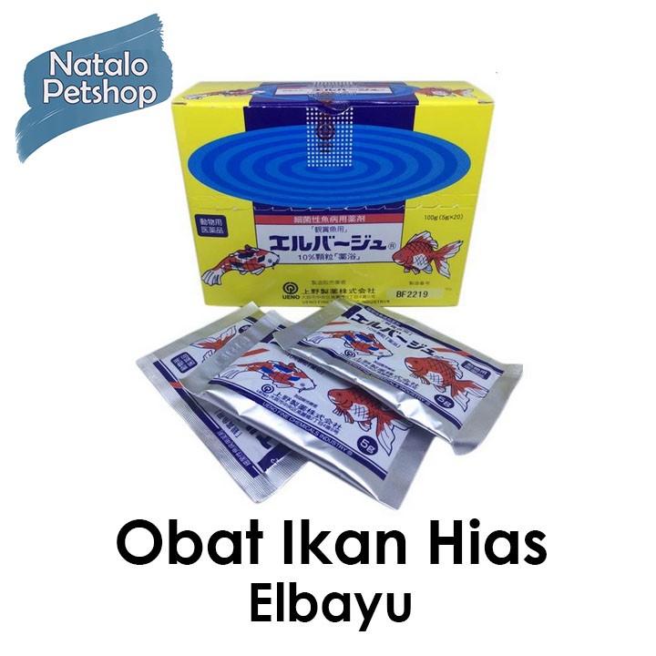 Obat Ikan Hias Elbayu 5Gr Original Jepang