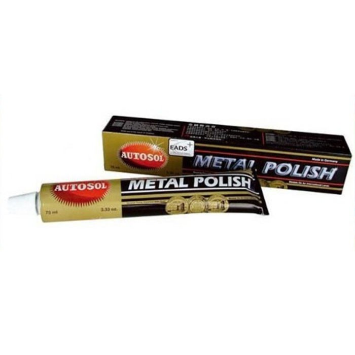 Autosol Metal Polish 75 Gram Poles Chrome Stainless Asli Jerman