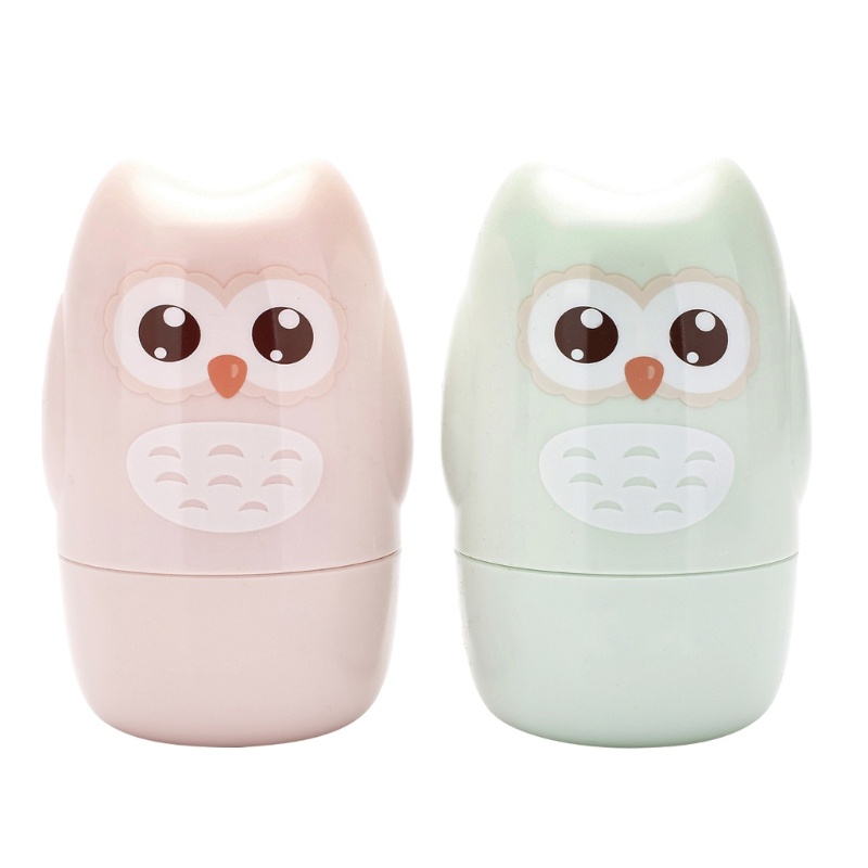 Kit Perawatan Kuku Jari Kaki Bayi Portabel Motif Burung Hantu Untuk Manicure