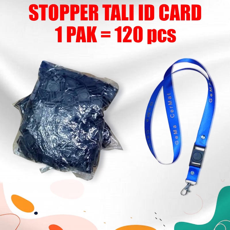 

Stopper Tali ID Card Ukuran 2Cm / 20 mm Kualitas bagus RB9