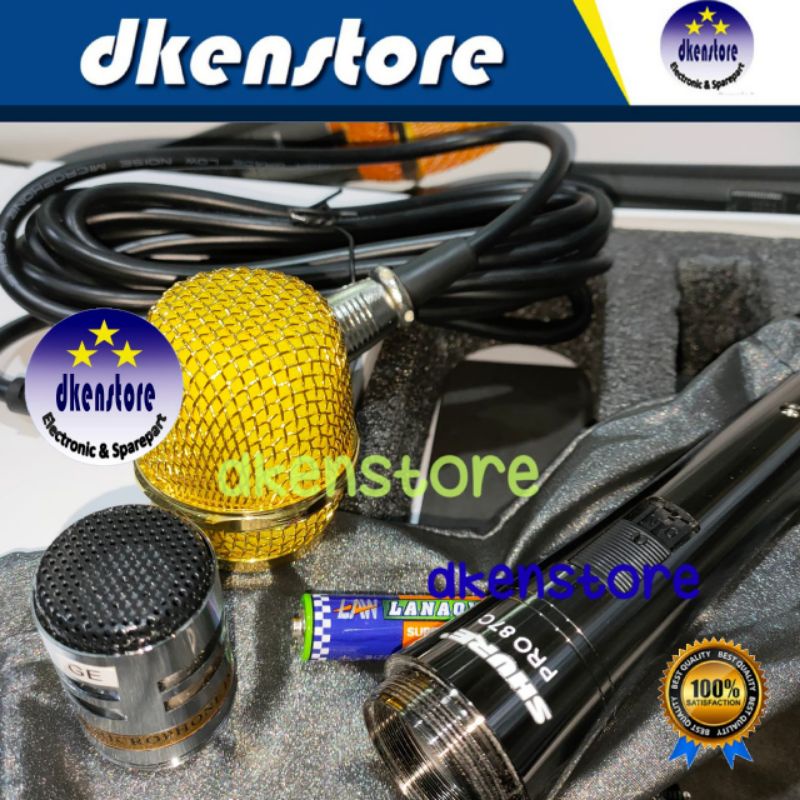 Mic Kondensor Shure Pro 87C mik condensor pro87c sensitif