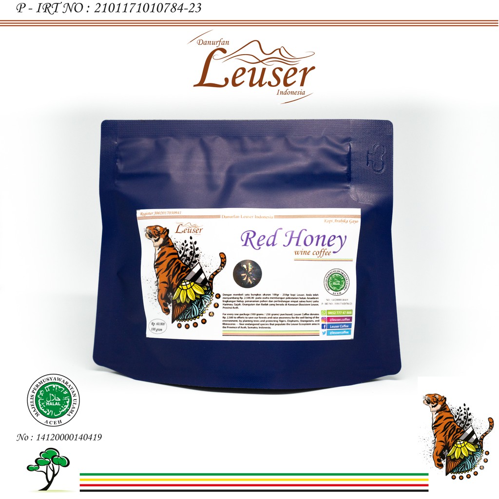 

Kopi Wine 250gr - Redhoney