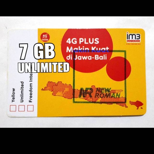 Vc Indosat 7 GB Unlimited