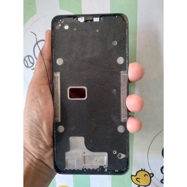 TATAKAN LCD FRAME OPPO A3S LAMA CPH1803 ORI COPOTAN