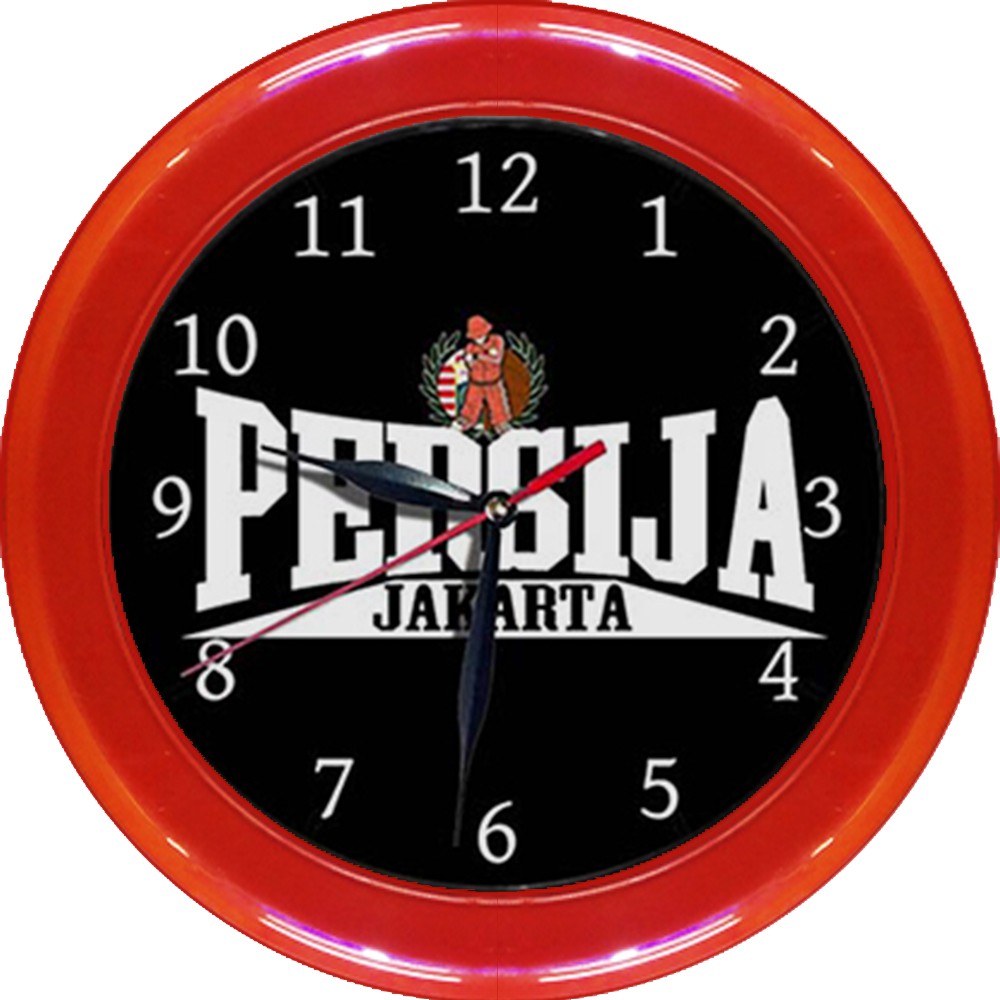 JAM DINDING PERSIJA 11   (DIAMETER 30CM)