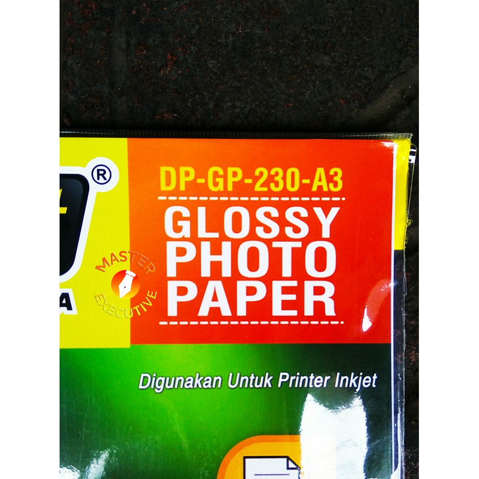 [Pak - 20 Lembar] Data Print Glossy Photo Paper 230 gsm A3 / DP-GP-230-A3 Dataprint