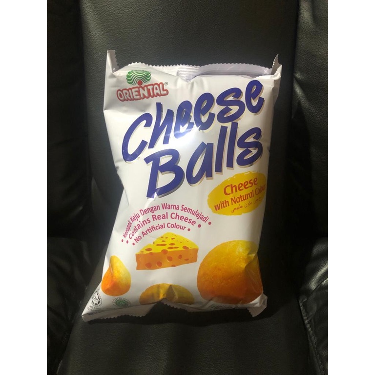 Oriental Cheese Balls mini pack / chiki balls oriental pack kecil 60gr halal