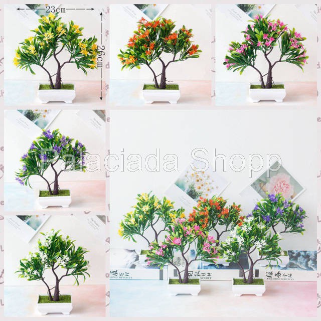 KINDSTORE❤ | FLO61  | TANAMAN HIAS RUMAH BUNGA/FLOWER PLASTIK