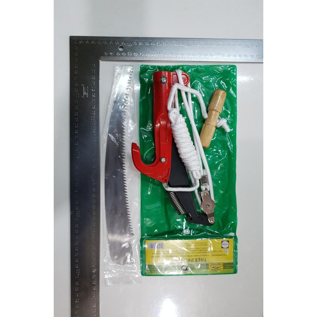 PROMO JASON Tree Pruner Gunting Dahan tarik  PRO Gunting Dahan Tarik Pisau Tali Multifungsi Alat Tamanan Anti Karat Peralatan Kebun Tree Pruners-1