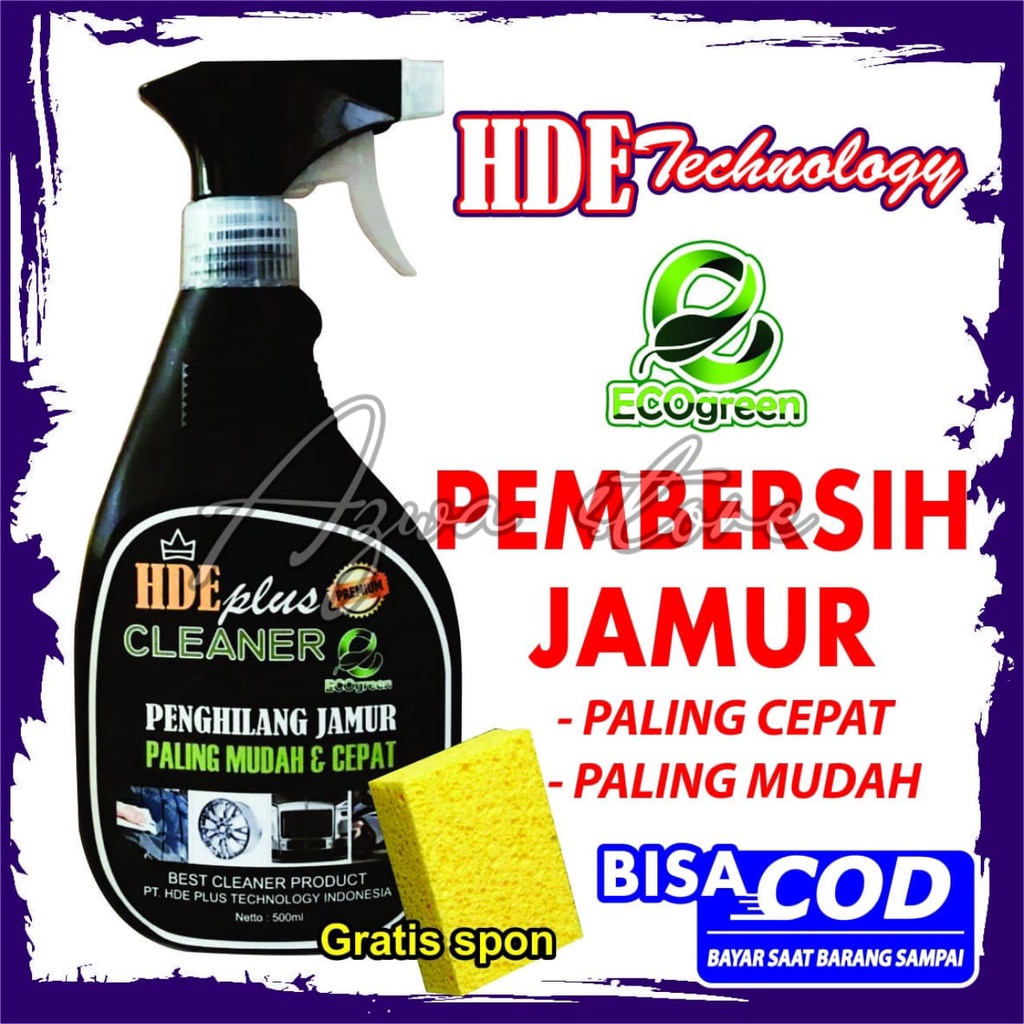 Pembersih jamur kendaraan cepat &amp; mudah ukuran 500 ml - Gratis spons