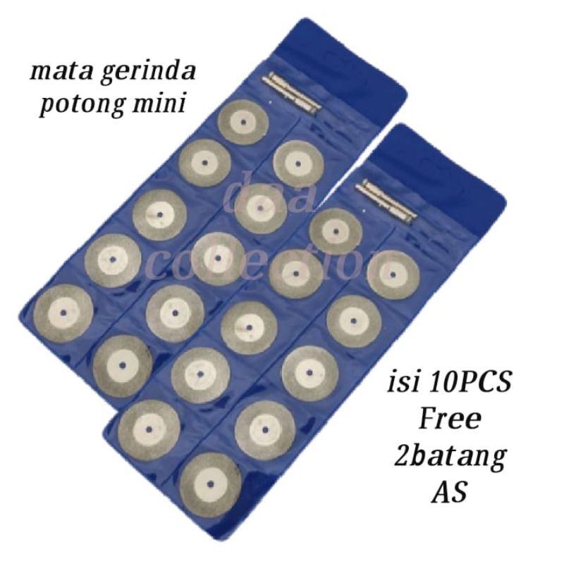 Mata gerinda potong mini cutting wheel bor tuner 12pcs