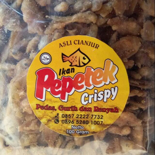 IKAN PEPETEK CRISPY ANEKA RASA 100grm | Shopee Indonesia