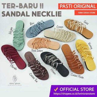 Ternyaman No 1 Di Indonesia Sandal  Wanita NECKLIE Isrin 