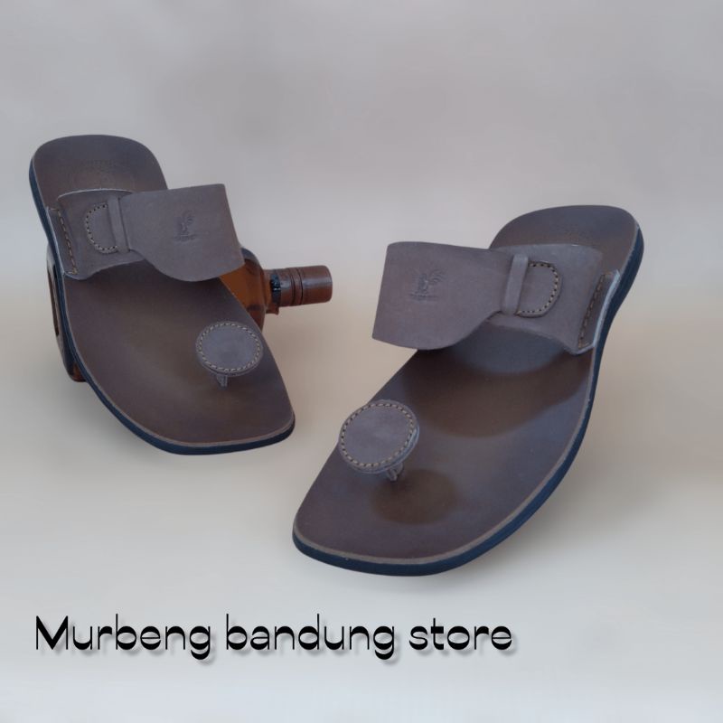 sandal jamur pria full kulit termurah