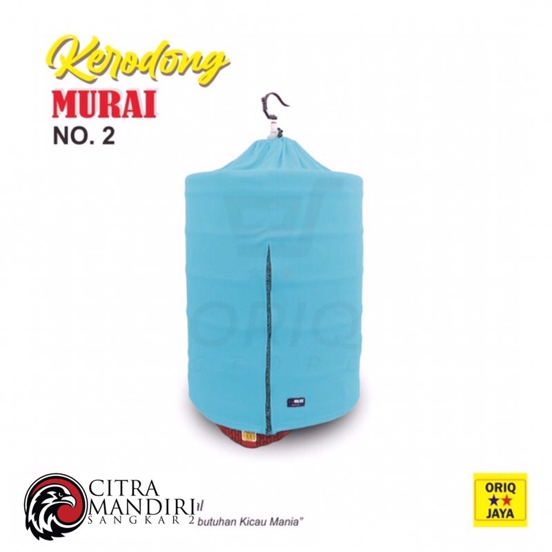Krodong Kerodong Tebal Lomba Sangkar Kandang Burung Murai No 2 ORIQ JAYA Original
