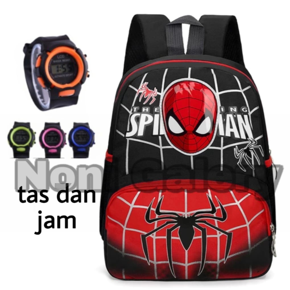 tas anak laki - tas sekolah anak sd - tas ransel anak terbaru - tas karakter anak spiderman