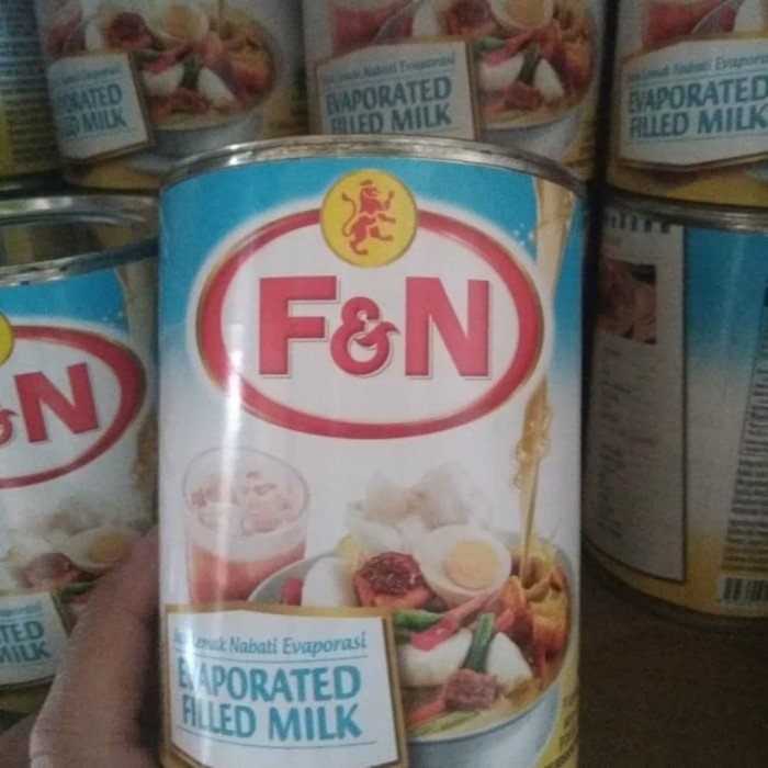 

c011cc Gojek&Grab Susu Cair Evaporasi Fn F&N Evaporated Filled Milk Fn F&N Xa201As