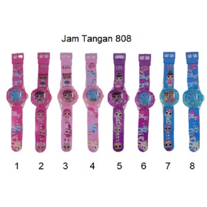 Jam Tangan Jam Tangan Anak 808 (I0C2) Jam Tangan Perempuan Jam Tangan Remaja Jam Tangan Anak Perempu