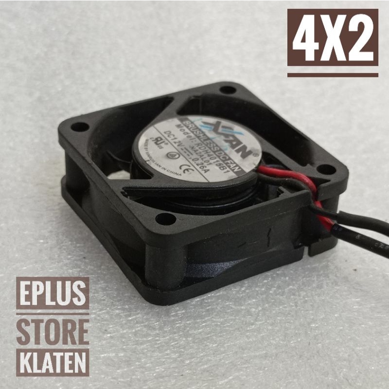 Kipas Fan DC 12V 4cm 4x1.5 cm xfan Brushless cooler fan switching KP127