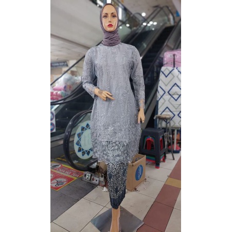 TUNIK SHANUM // BAHAN TILLE BORDIR MUTIARA // By ALDI KEBAYA