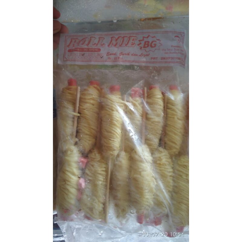 

SOSIS MIE GULUNG / ROLL MIE SOSIS 22PCS BG
