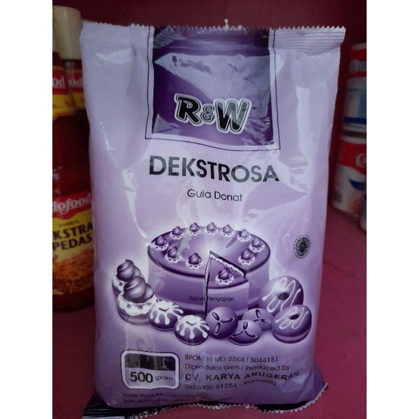 

gula dextrosa/gula dingin/gula donat (500 gr)