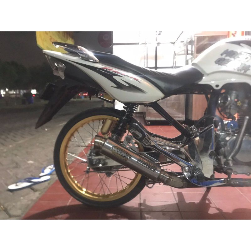 selencer Jigsaw Bulet kompetisi Original RDM SPESIALIST MUFFLER bisa Request Laser Nama