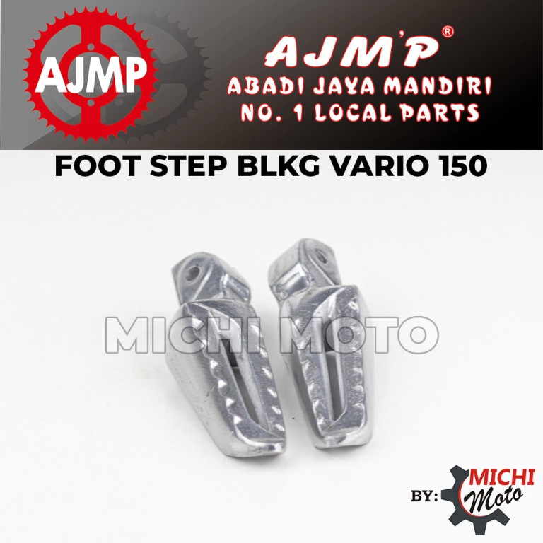 Footstep Belakang- Barstep Honda Vario 150 Alumunium