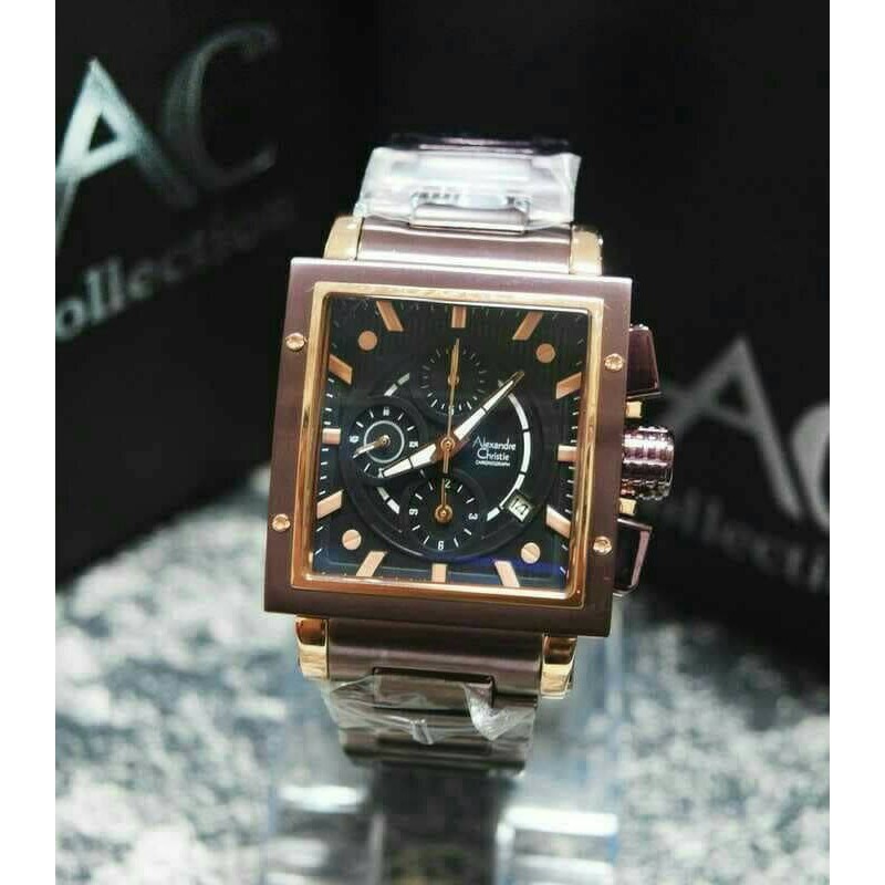 JAM TANGAN PRIA WANITA   JAM TANGAN ALEXANDRE CHRISTIE AC6182 MC / AC 6182 MC