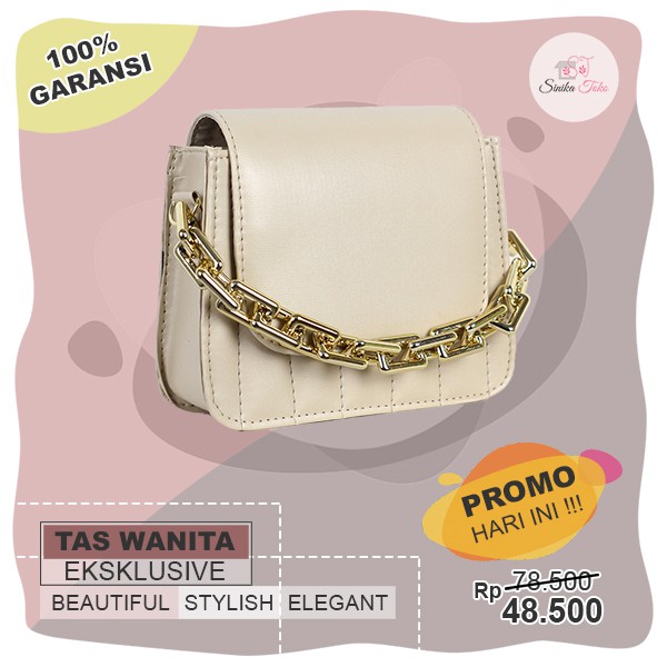 Tas Wanita Perempuan Abg Cewek Remaja Kece Slempang Cantik Kekinian Keren Kode Mirza 18x14cm