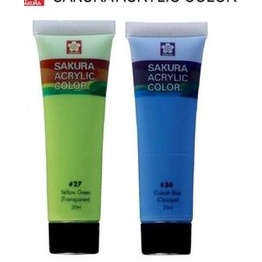 

➫ Sakura Acrylic 20ml - Satuan ( Tersedia 57 Warna) - CARMINE DEEP ☈