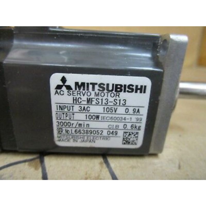 MITSUBISHI AC SERVO MOTOR HC-MFS13-S13