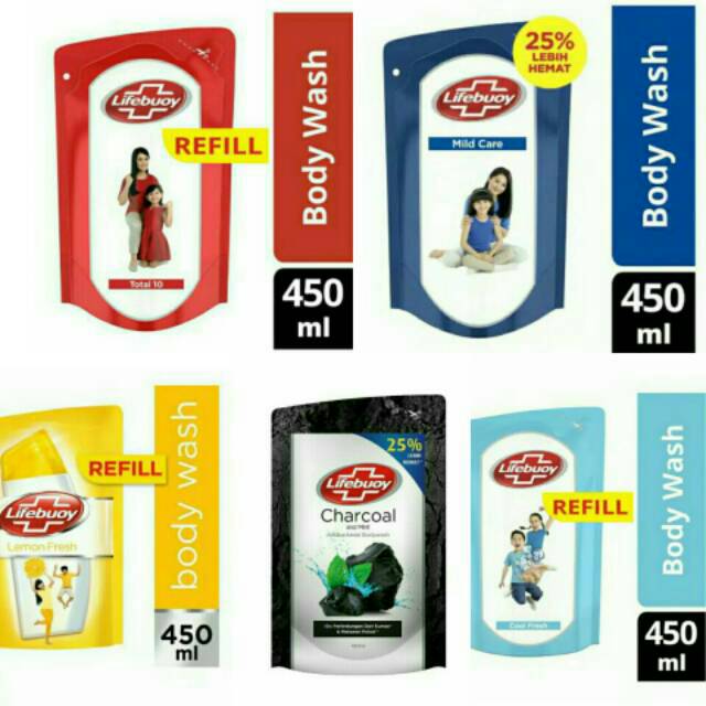 Lifebuoy Sabun Mandi Cair 400 ml