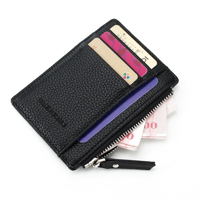 Dompet Casual Wallet Wanita Dewasa Dompet Kartu ATM Kredit Debit Lipat Mini Desain Slim Elegant Modern ID Card SIM KTP Holder Uang Lembar Koin Bahan Kulit