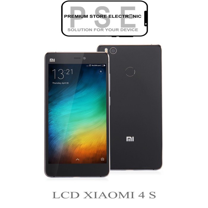 LCD Xiaomi Mi 4s Fullset Touchscreen ORIGINAL Garansi 1 Bulan