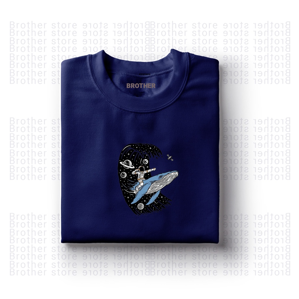 BROTHERSTORE Kaos Distro Pria - Kaos Notification - Kaos Notif HP - Articlel Astronot Premium