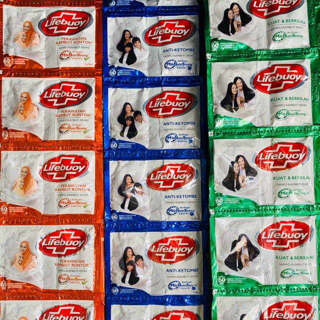 Sampo Lifebuoy Sachet 1 Renceng