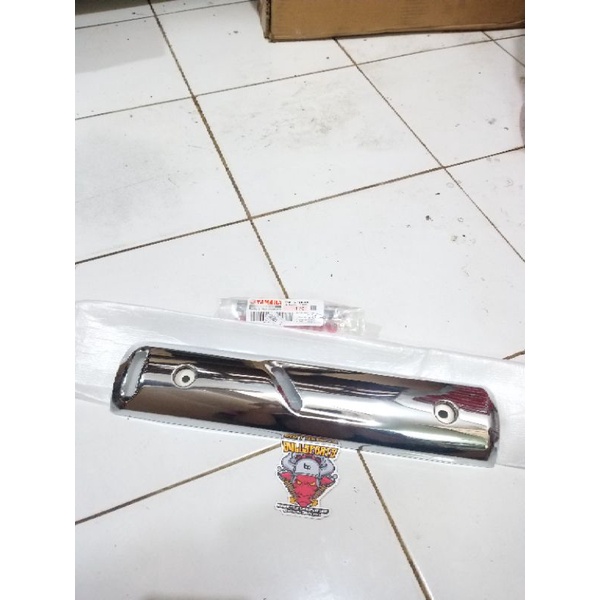 kover cover tebeng tameng pelindung tutup knalpot kenalpot protector yamaha JUPITER Z 2007-2009 BURH